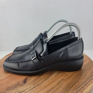 Sebago Black Leather Loafers